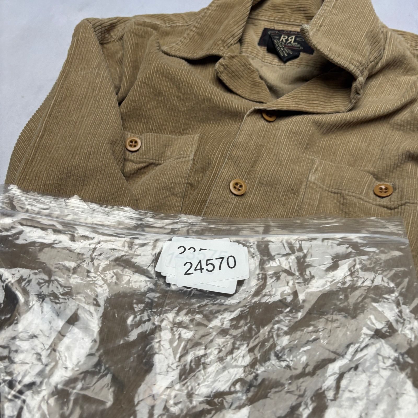 RRL Ralph Lauren RRL Double RL Corduroy Button Up Shirt Men's XS Americana Size US XS / EU 42 / 0 - 10 Thumbnail