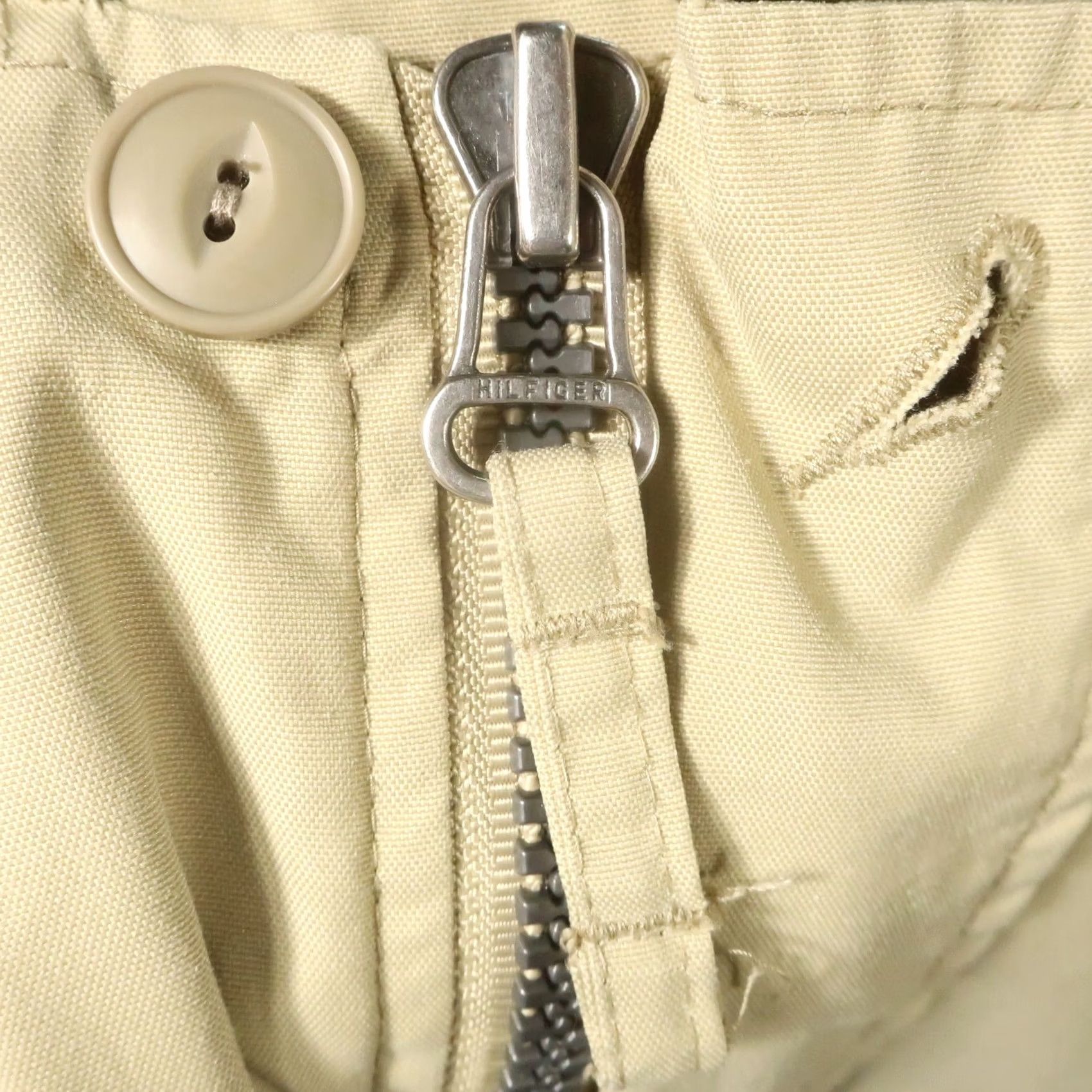 Tommy Hilfiger VTG Tommy Hilfiger Jacket Military Chore Coat XL Beige Nylon Canvas Long Regular Men Size US XL / EU 56 / 4 - 5 Thumbnail