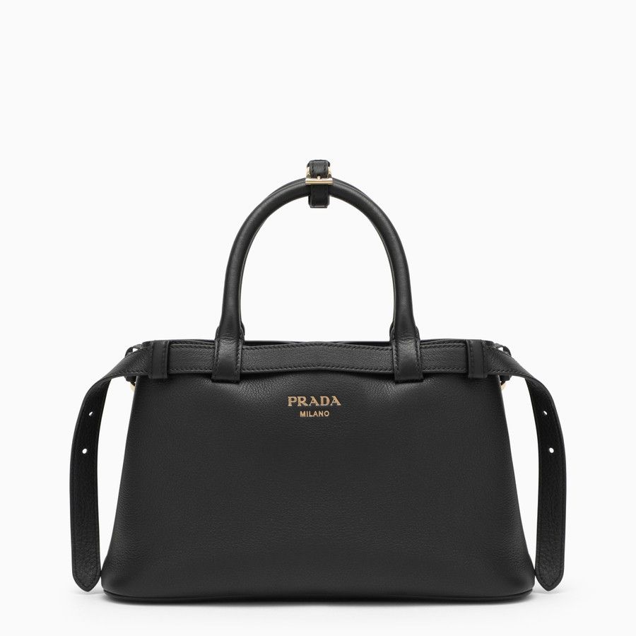 Prada o1d2blof0924 Size : OS / Leather Buckle Bag In Black Size ONE SIZE - 1 Thumbnail
