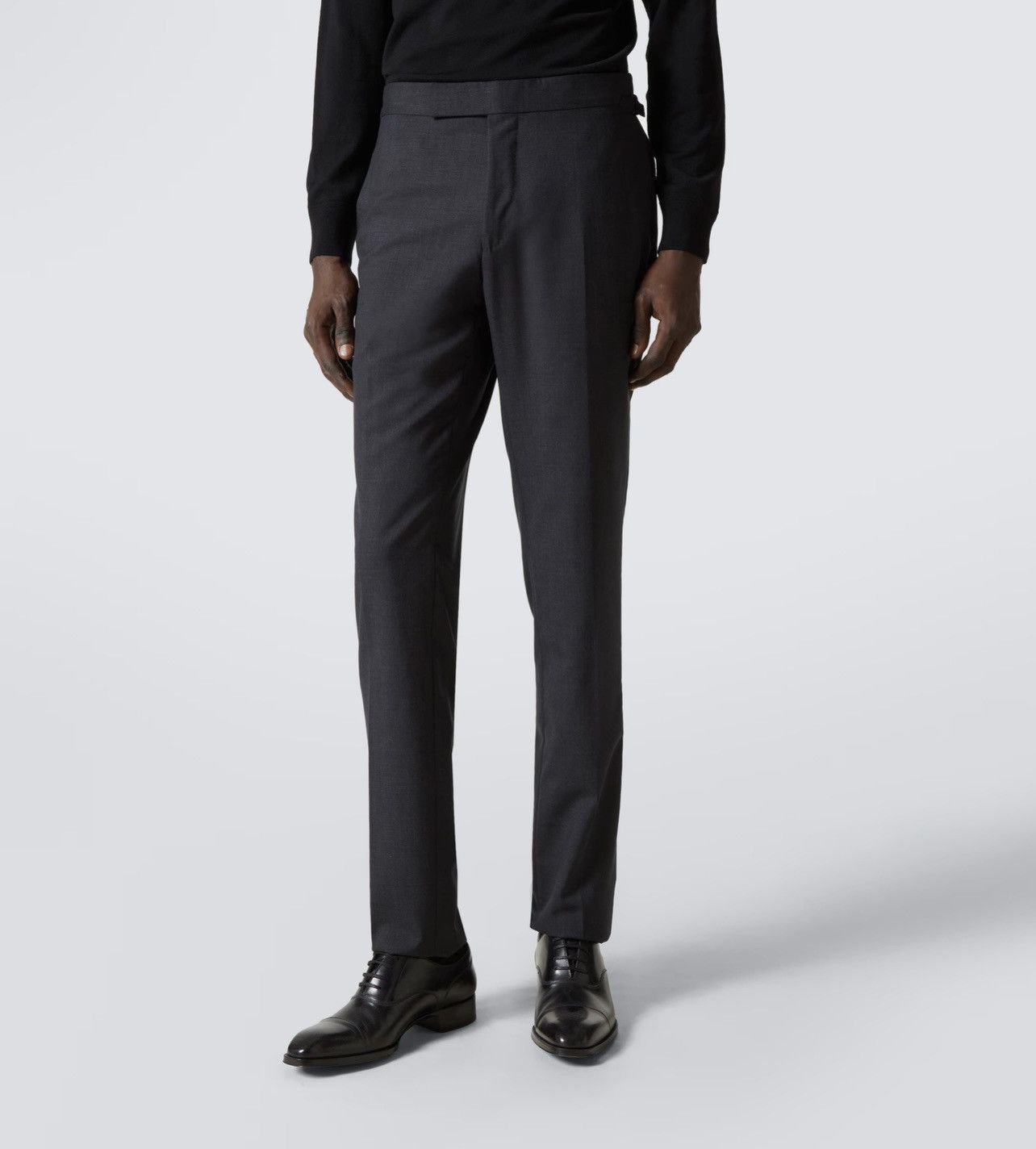 Tom Ford TOM FORD Shelton Suit dark Grey Size 54 100% wool 2 pieces Size 54R - 4 Thumbnail