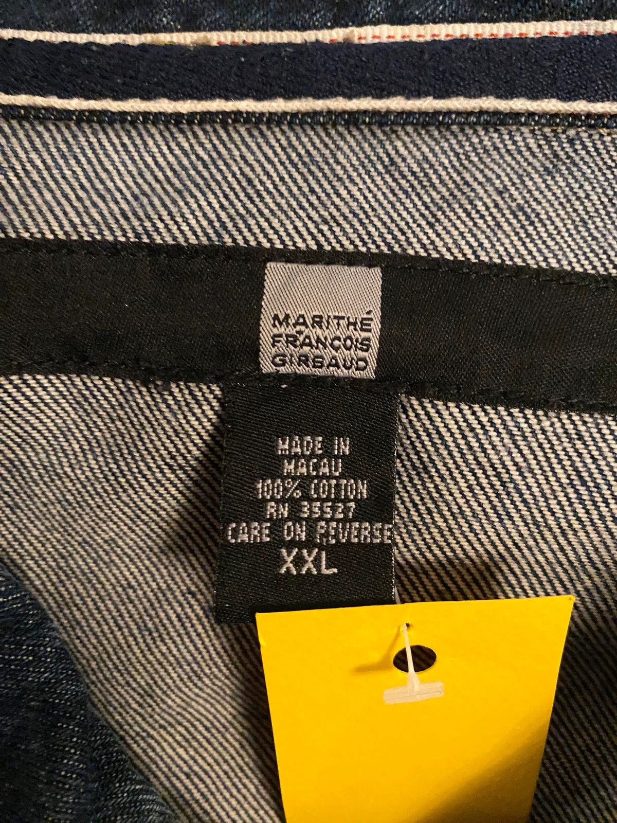 Japanese Brand × Marithe + Francois Girbaud marithe francois girbaud denim jeans jacket oversize vintage Size US XXL / EU 58 / 5 - 10 Thumbnail