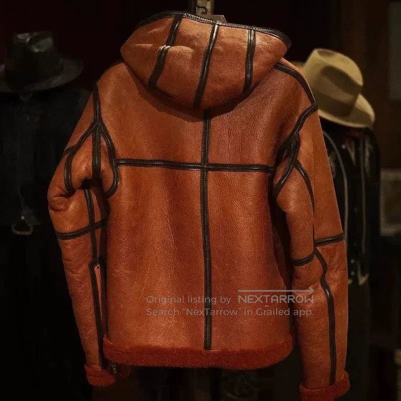 Nigel Cabourn Nigel Cabourn Sheepskin Shearling Flight Jacket. Size US S / EU 44-46 / 1 - 2 Thumbnail