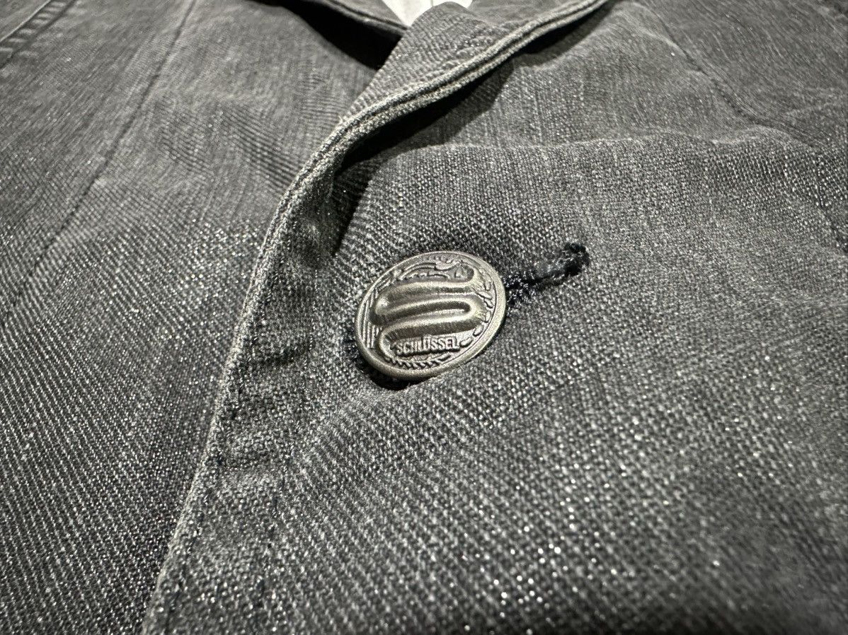 Schlussel 🔥Y2K Archived Schlussel Waxed Jacket Blazer Size US M / EU 48-50 / 2 - 4 Thumbnail