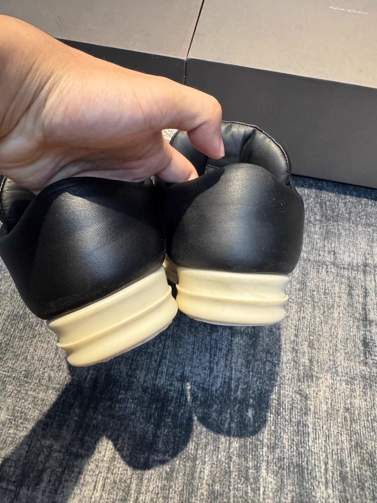 Rick Owens Rick Owens black "Pudding" chunky Converse sneakers Size US 7 / IT 37 - 3 Thumbnail