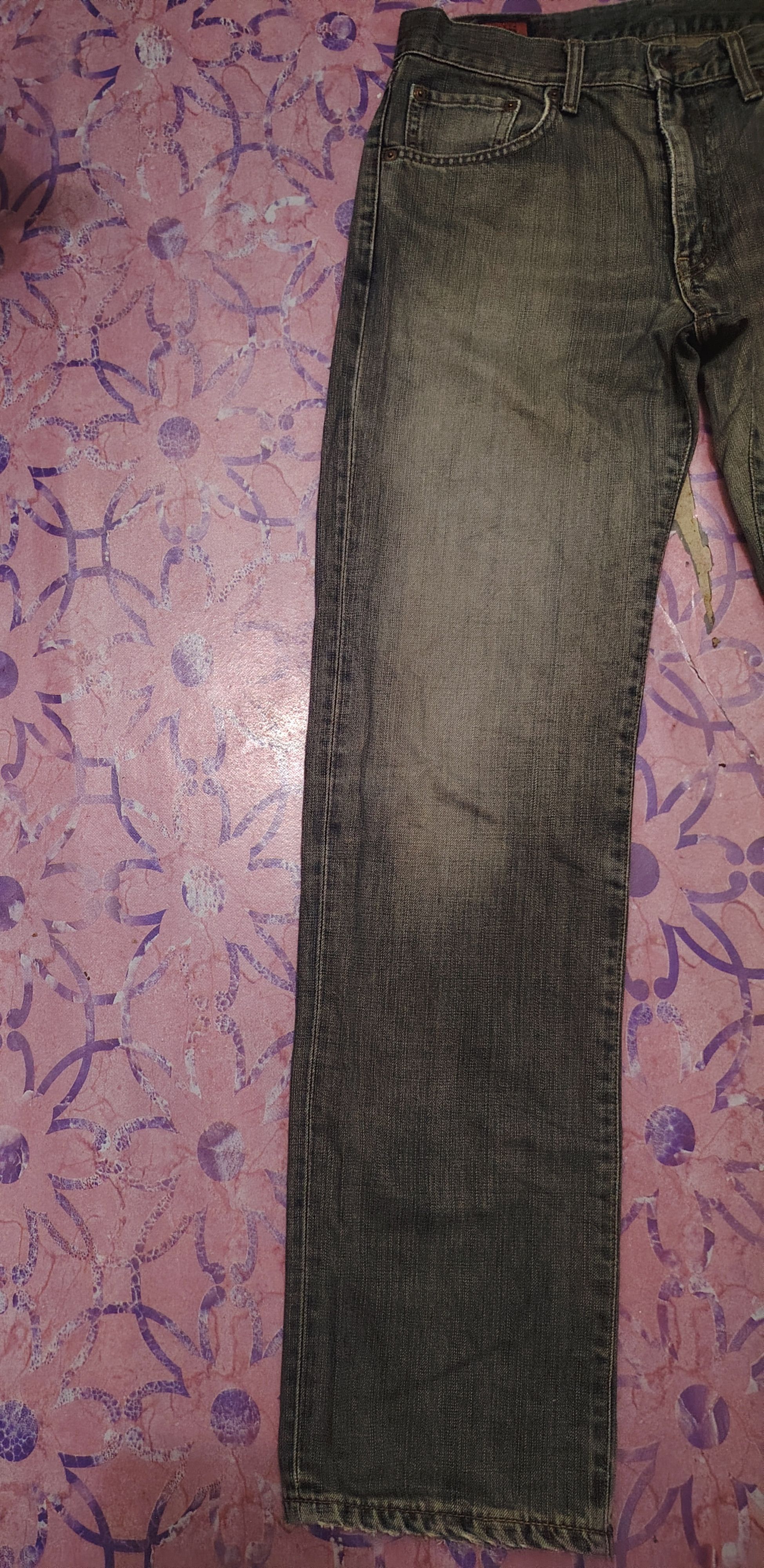 Edwin Japanese Edwin Studed Jeans Distressed Jeans Size US 31 - 4 Thumbnail