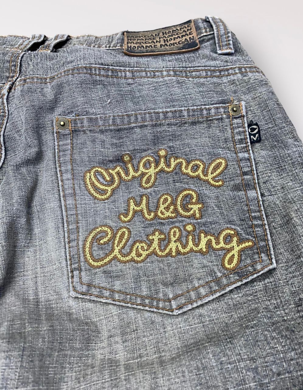Morgan Homme 💥BEST OFFER💥MORGAN HOMME JAPANESE BRAND DISTRESSED DENIM Size US 30 / EU 46 - 10 Thumbnail