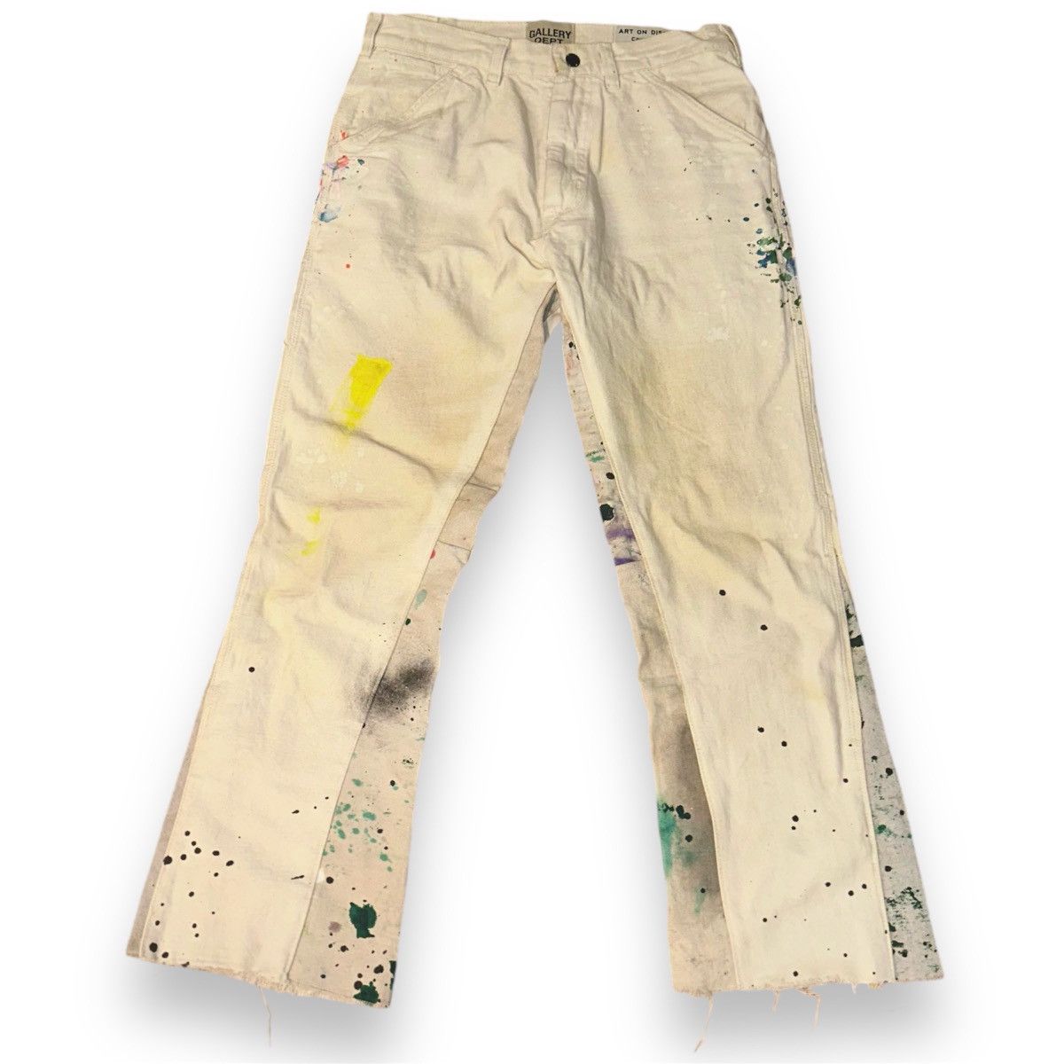 Gallery Dept. Gallery Dept. Painted Carpenter Flare Pants Size US 27 - 1 Thumbnail
