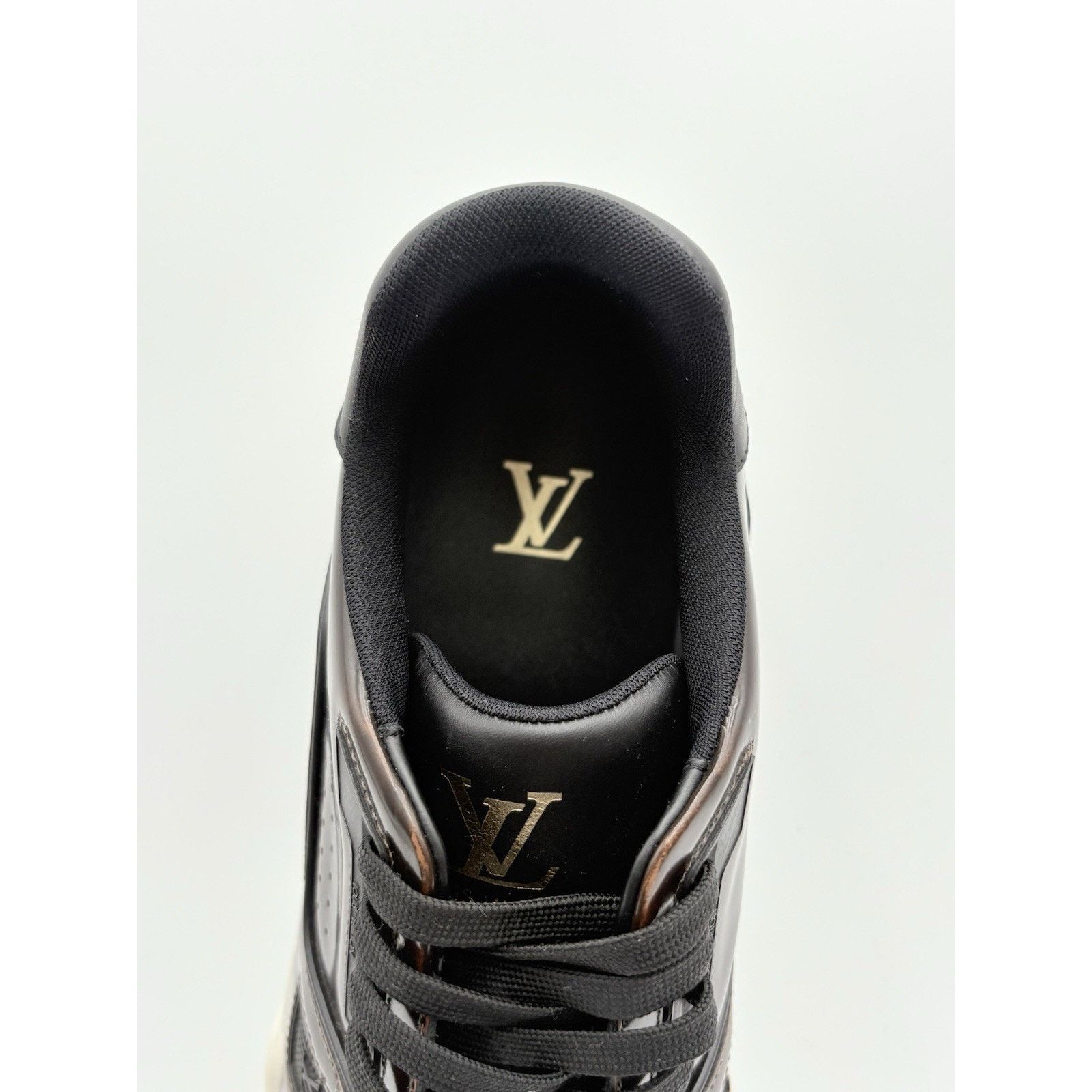 Louis Vuitton Louis Vuitton Trainer ' Brown Patent ' | SUPER CLEAN! Size US 9 / EU 42 - 6 Thumbnail