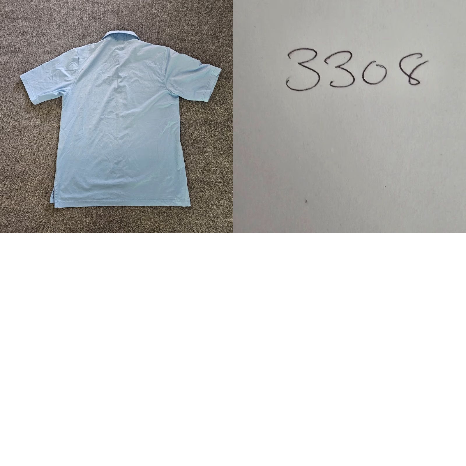 Vintage Fairway & Greene Polo Shirt Womens Medium Blue Short Sleeve Stretch Casual Golf Mens Size M / US 6-8 / IT 42-44 - 8 Thumbnail