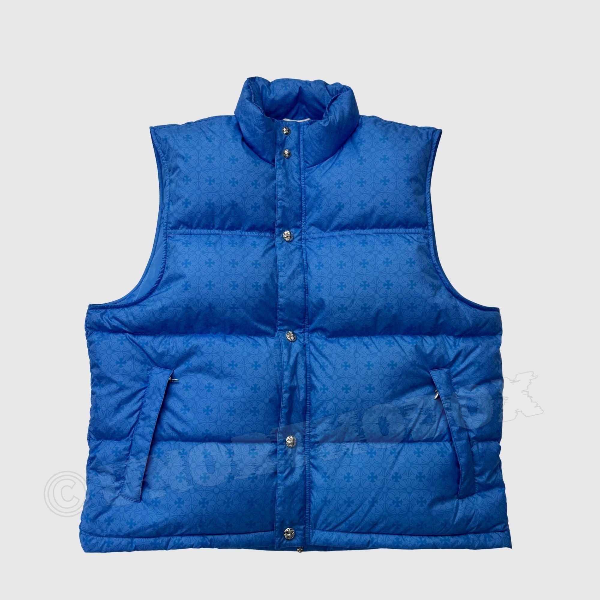 Chrome Hearts CH DOWN VEST RARE COLOR STIFF V2 | Grailed