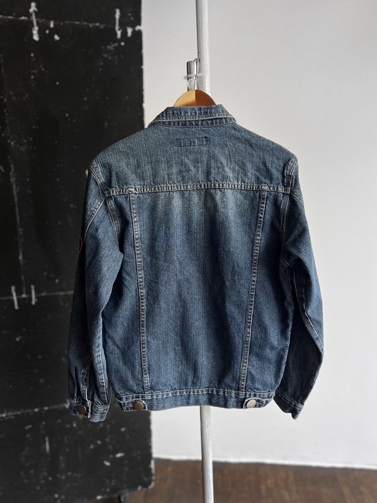 Diesel × Vintage Diesel Womens Vintage 90s Blue Denim Jean Jacket Long Sleeve Size S / US 4 / IT 40 - 3 Thumbnail