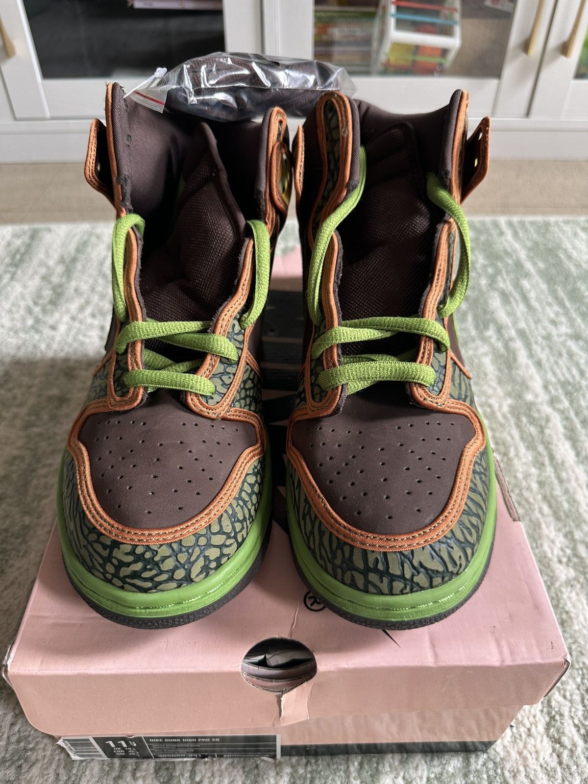 Nike Nike Dunk High Pro SB “De La Soul” Size 11.5 Brand New RARE Size US 11.5 / EU 44-45 - 2 Thumbnail