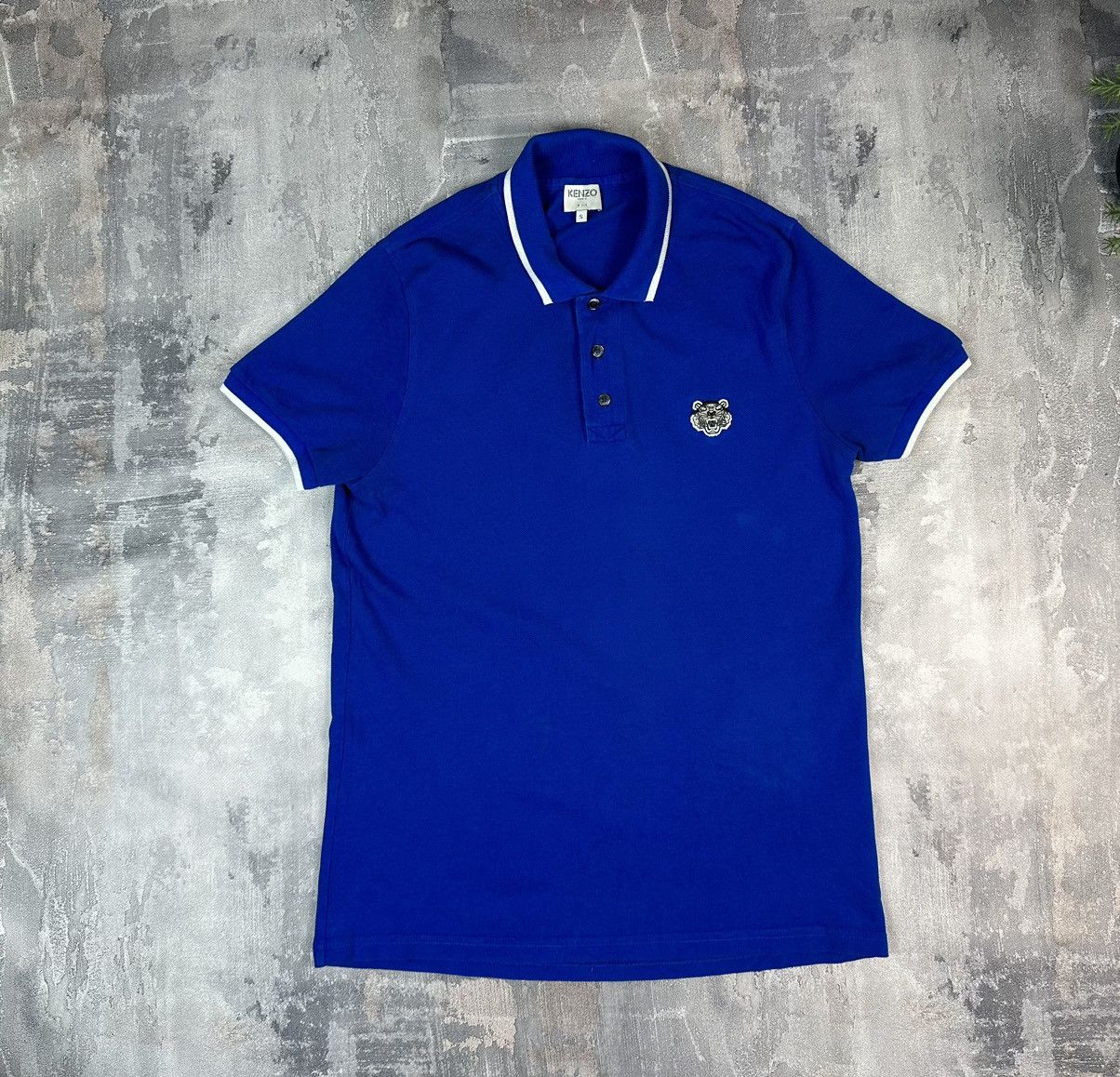 Kenzo Kenzo basic polo T-shirt with small logo Size US S / EU 44-46 / 1 - 1 Thumbnail