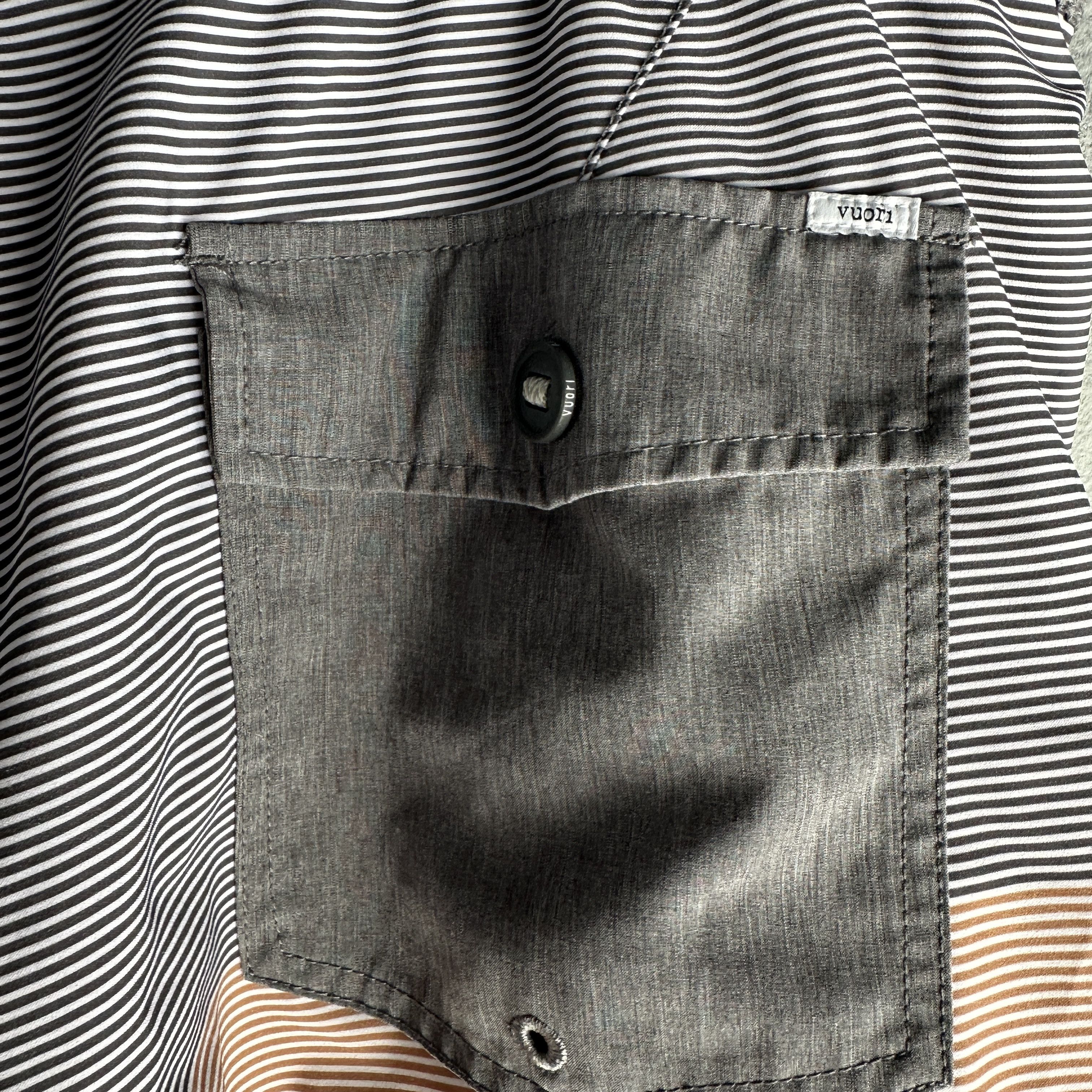 Vuori Vuori Cruise Board Shorts 38 Gray Striped Swim Trunks V314 Size US 38 / EU 54 - 9 Thumbnail
