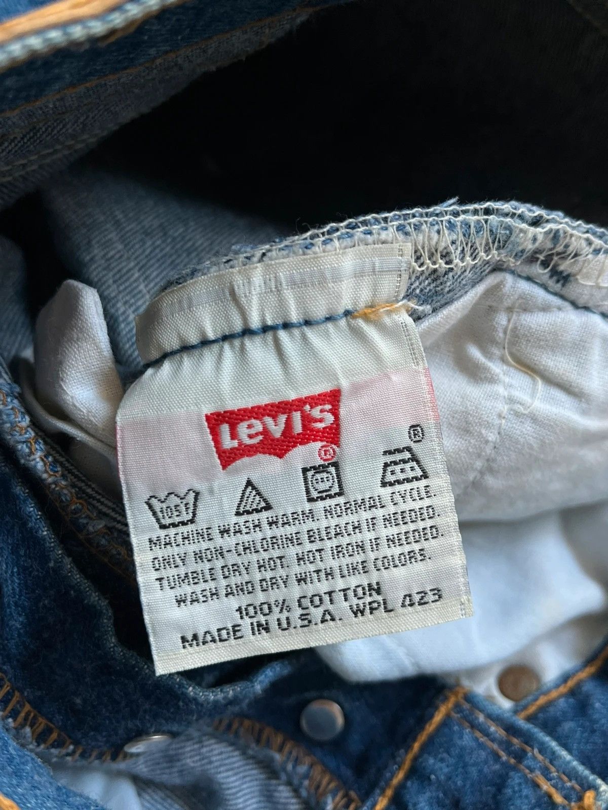 Levi's Levi’s Made in USA Vintage 1996 Sz W 26 L 30 Rare Size 26" / US 2 / IT 38 - 8 Thumbnail