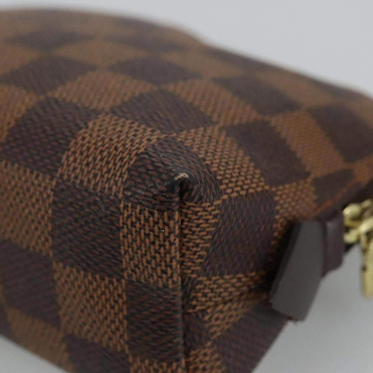 Louis Vuitton Louis Vuitton Damier Ebene Cosmetic Pouch CA1021 Size ONE SIZE - 10 Thumbnail