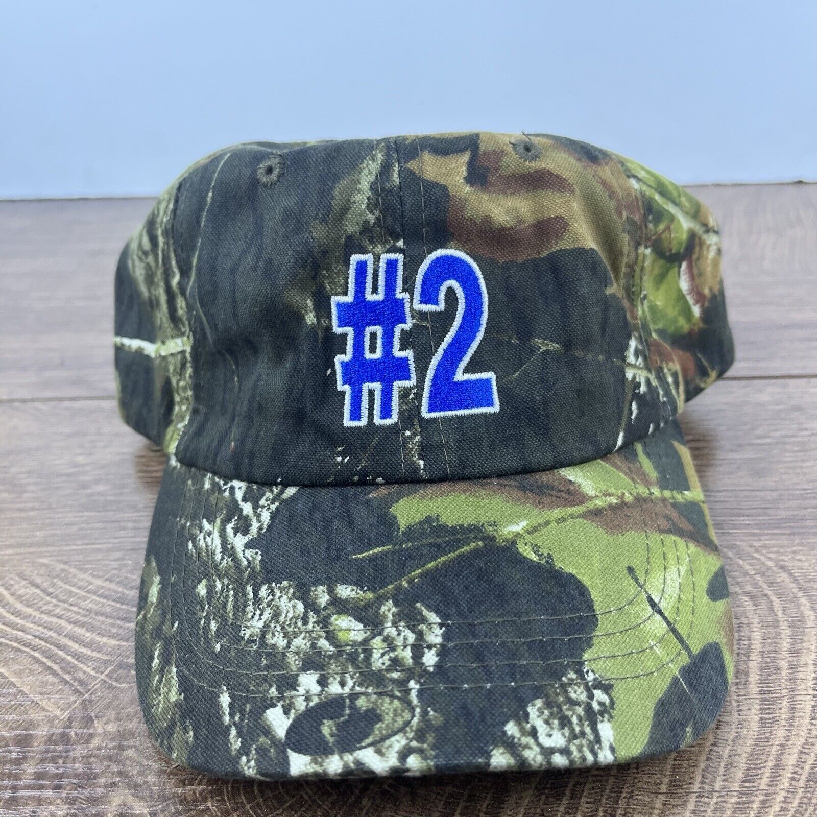 Other #2 Baseball Hat Adjustable Hat Camo Adjustable Hat Green Adu Size ONE SIZE - 2 Thumbnail