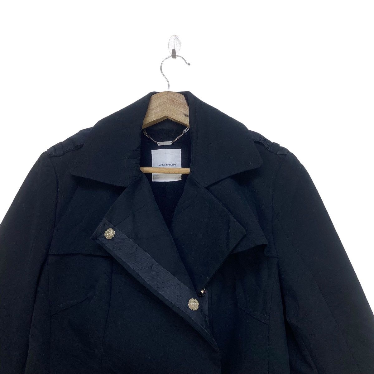 Costume National 🔥Italian Costume National Trench Coat Size S / US 4 / IT 40 - 4 Thumbnail