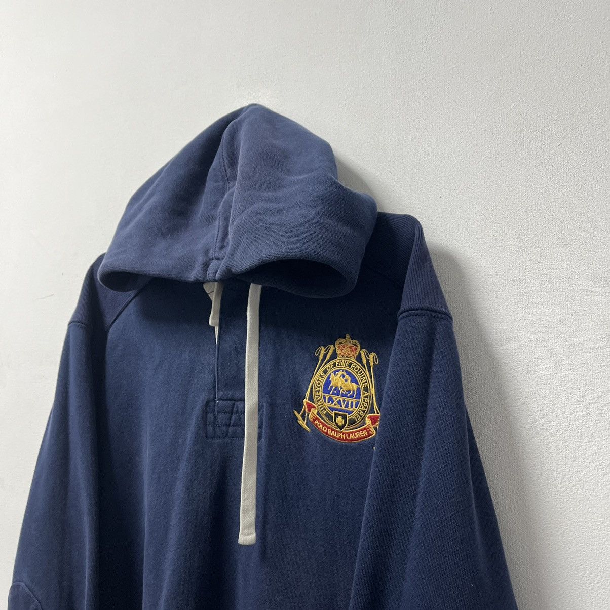 Polo Ralph Lauren Vintage Polo Ralph Lauren Y2K Big Logo 3 Hoodie Size US L / EU 52-54 / 3 - 2 Thumbnail
