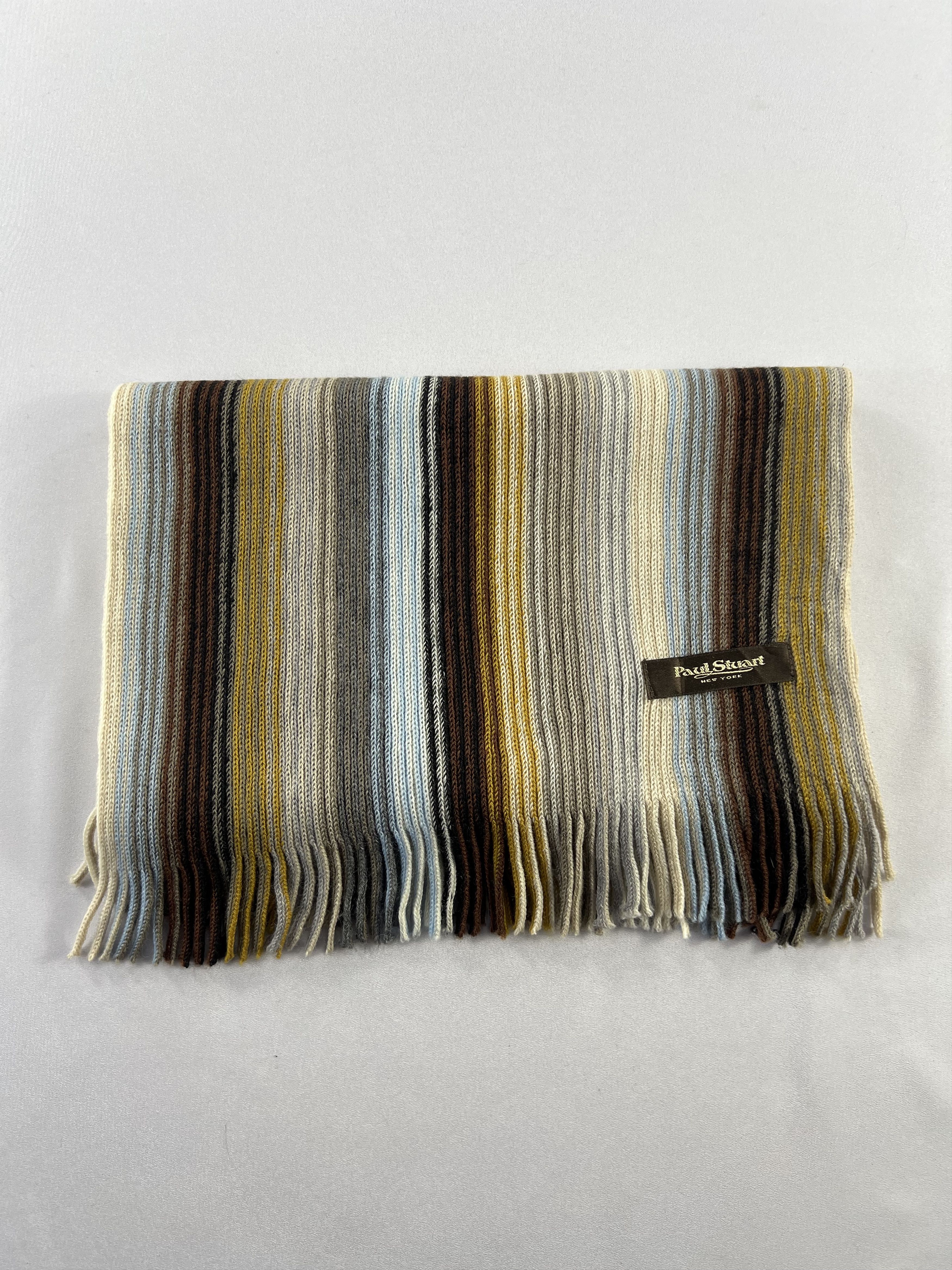 Paul Stuart Paul Stuart Scarf / Muffler / Neckwear P1067 Size ONE SIZE - 7 Thumbnail