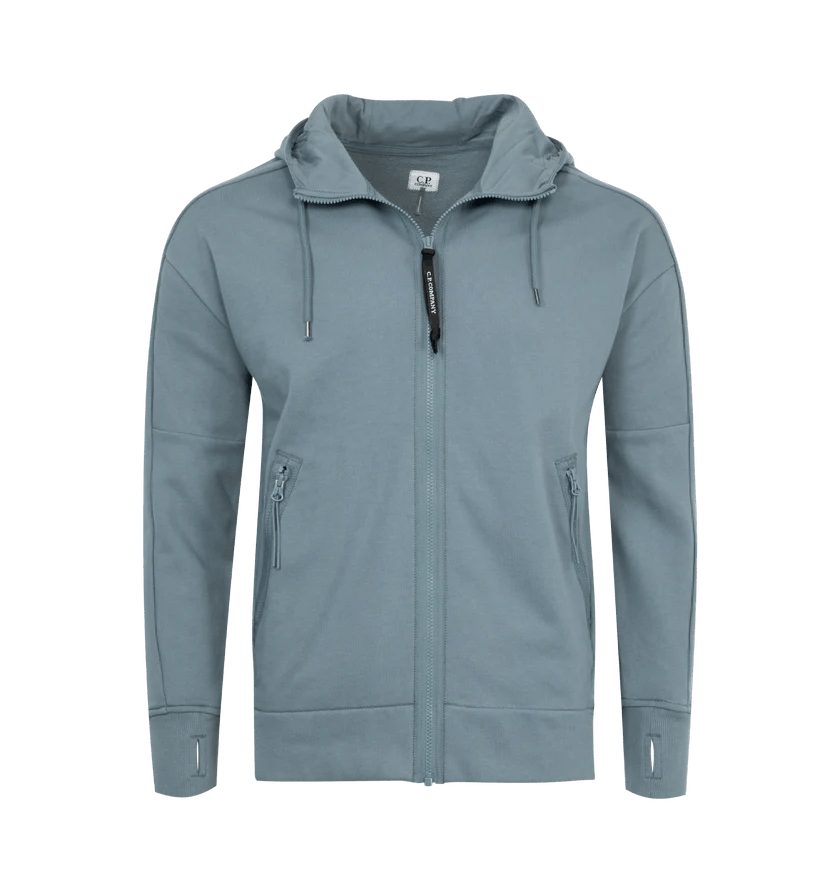 C.P. Company o1h1sh10525 Goggle Zipped Hood Sweatshirt in Grey Size US L / EU 52-54 / 3 - 1 Thumbnail