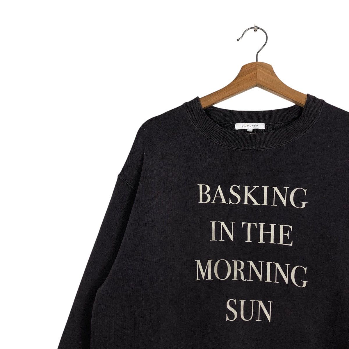 Japanese Brand 📌Vintage Sweatshirt Motivational Design Global Work Size US M / EU 48-50 / 2 - 8 Thumbnail