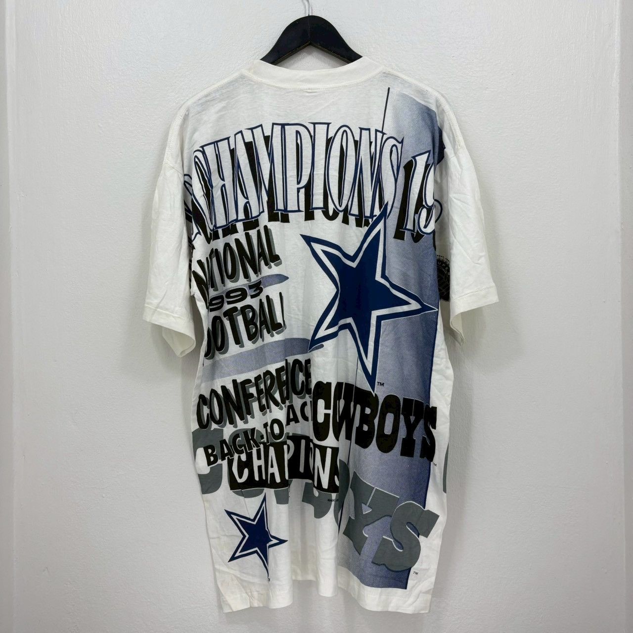 Vintage Vintage 90s Dallas Cowboys NFL shirt size XL wts03 Size US XL / EU 56 / 4 - 2 Thumbnail