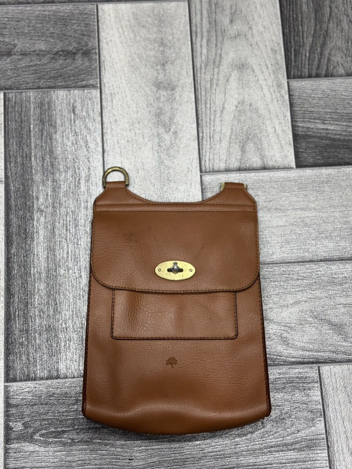 Vintage Mulberry Antony Small Messenger Bag in Light Leather Size ONE SIZE - 1 Thumbnail
