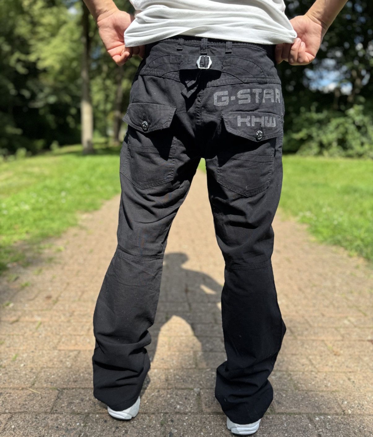 G-Star G-Star Raw Bondage Pants Multipocket Avantgarde Style Size US 34 / EU 50 - 2 Thumbnail