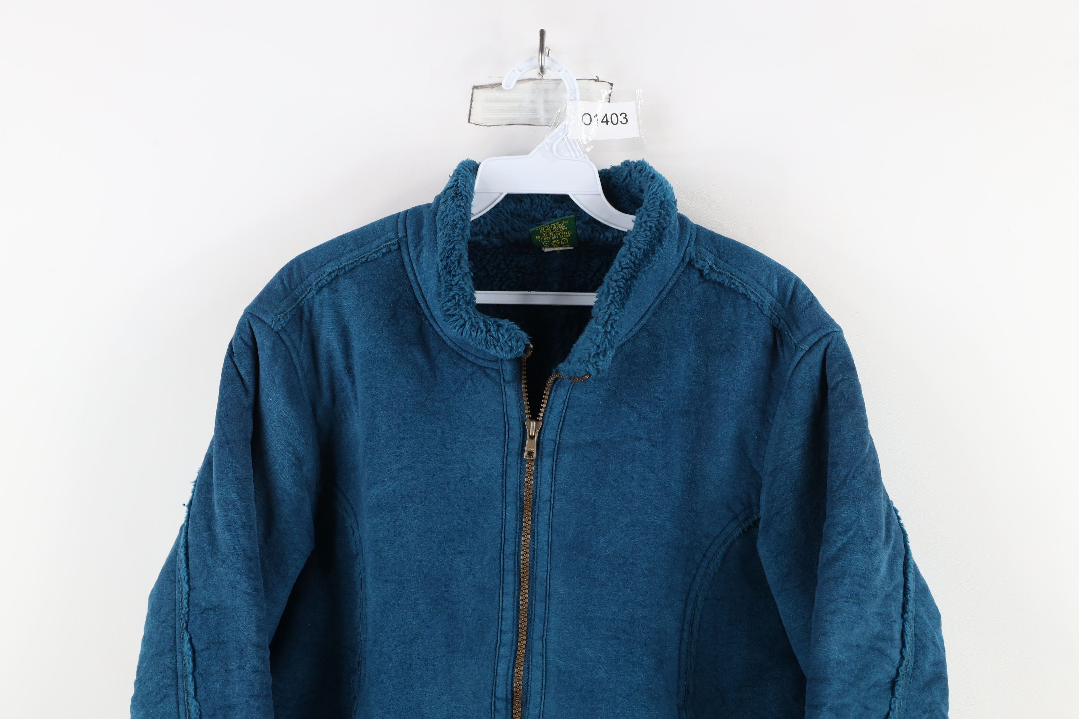Cabelas × Vintage Vintage Cabelas Fleece Lined Full Zip Jacket Pigment Dye Size M / US 6-8 / IT 42-44 - 2 Thumbnail
