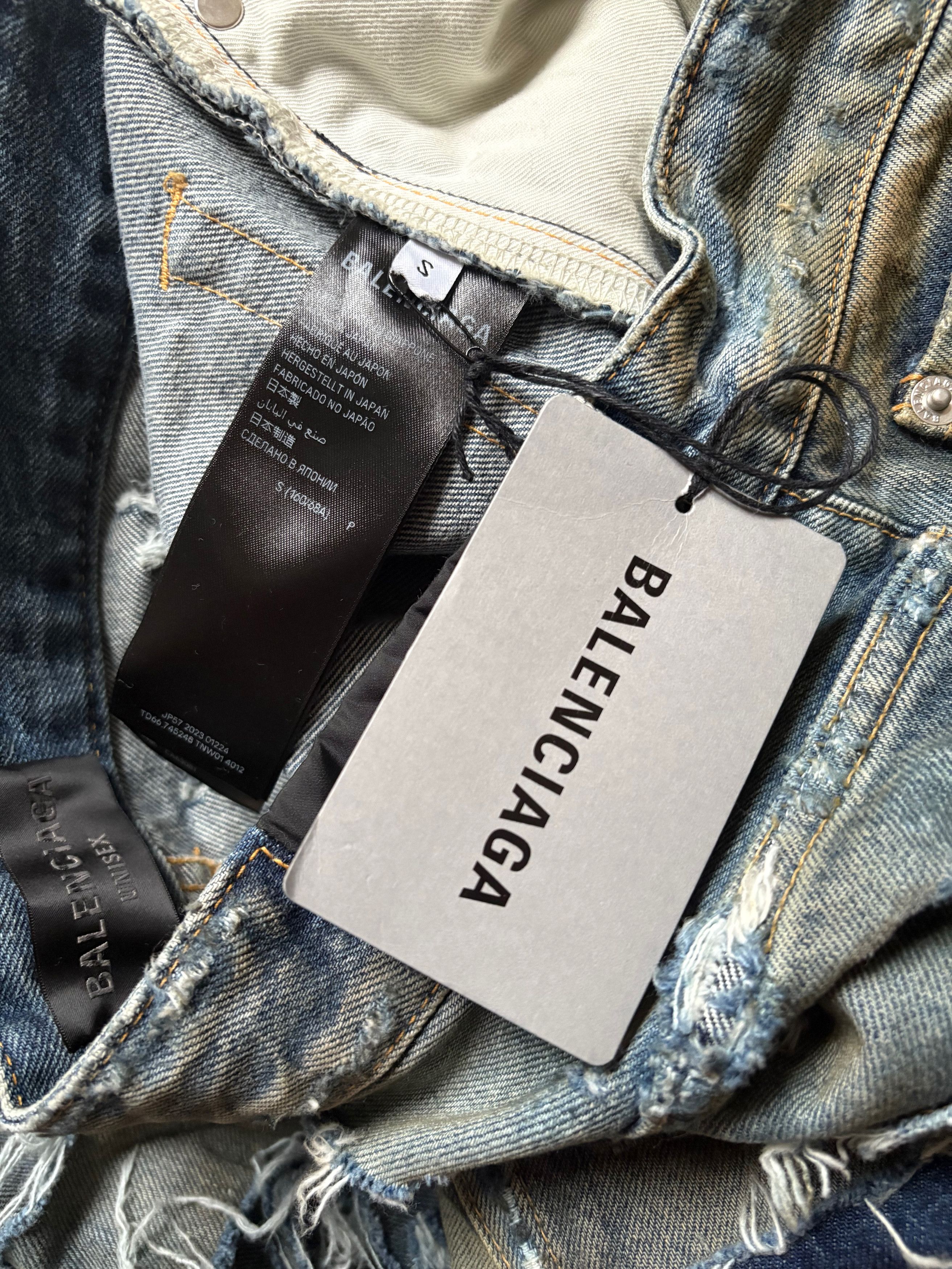Balenciaga Balenciaga Destroyer Denim Jeans Size US 32 / EU 48 - 4 Thumbnail