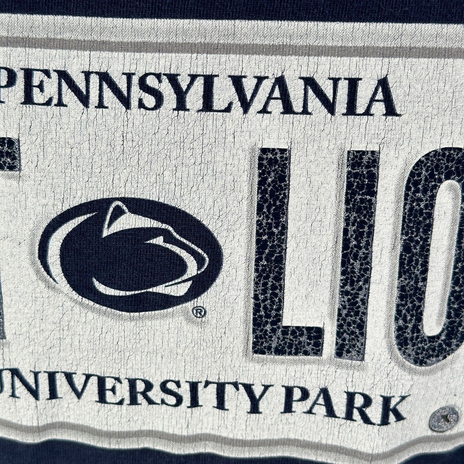 Nike Vintage Nike Penn State Ringer T-Shirt Medium Navy 90s Size US M / EU 48-50 / 2 - 10 Thumbnail