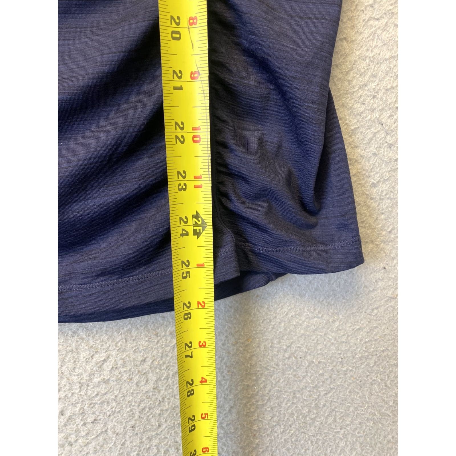 Athleta Athleta Shirt Women XS Navy Jet Stripe Track Pullover Activewear Size XS / US 0-2 / IT 36-38 - 5 Thumbnail