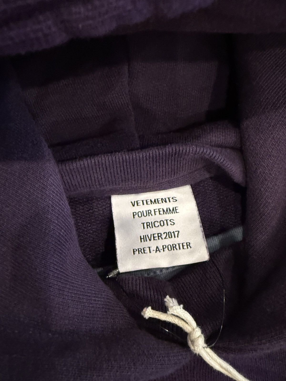 Vetements AW16 Sexual Fantasies Chain Hoodie Size US S / EU 44-46 / 1 - 6 Thumbnail