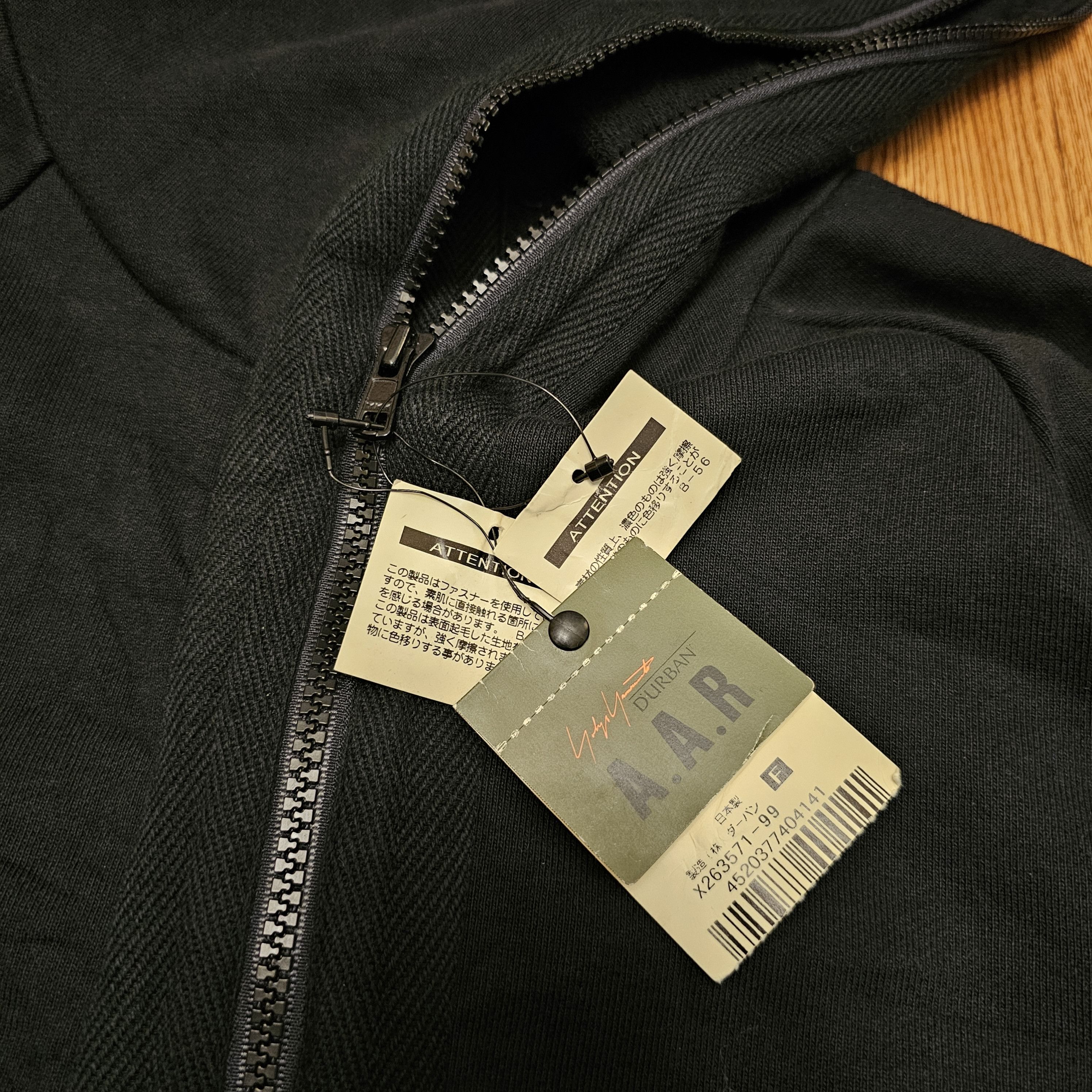 Yohji Yamamoto A.A.R Yohji Yamamoto Double Side Tech Full Zip Hoodie Size US M / EU 48-50 / 2 - 5 Thumbnail