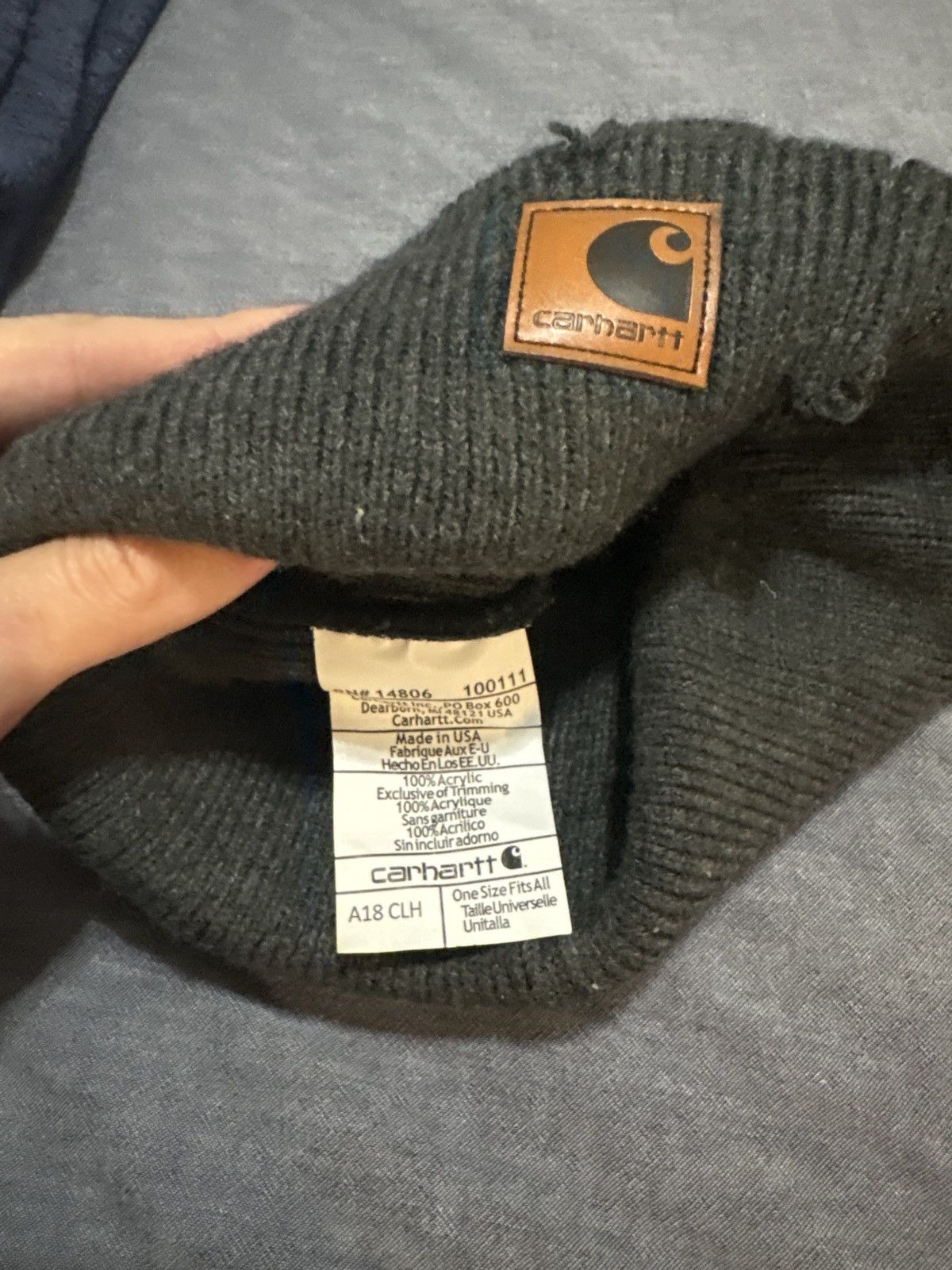 Carhartt Carhartt Distressed Beanie Size ONE SIZE - 3 Thumbnail