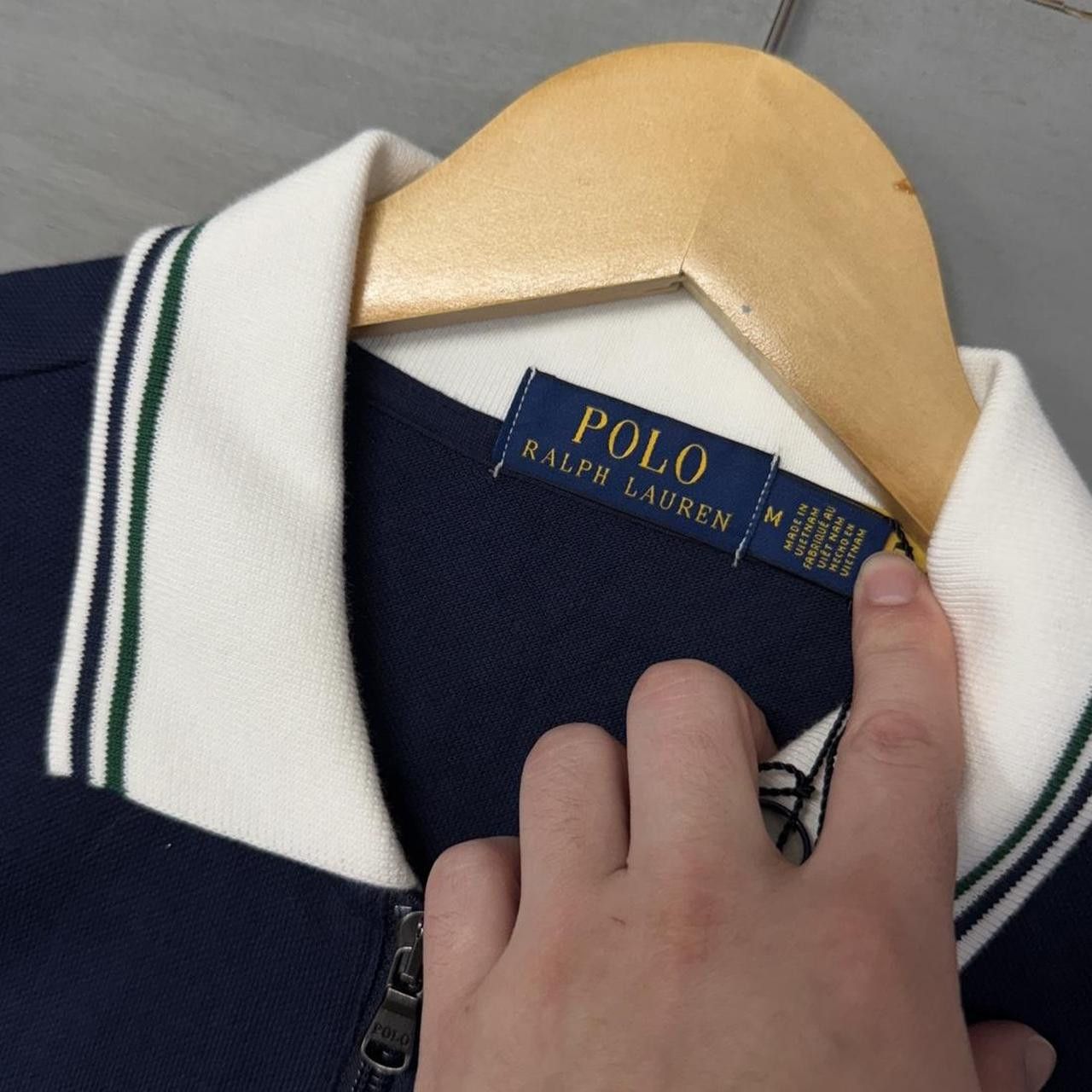 Polo Ralph Lauren Polo Ralph Lauren Zip Up Collared Tennis Jacket Men’s Medium Size US M / EU 48-50 / 2 - 5 Thumbnail