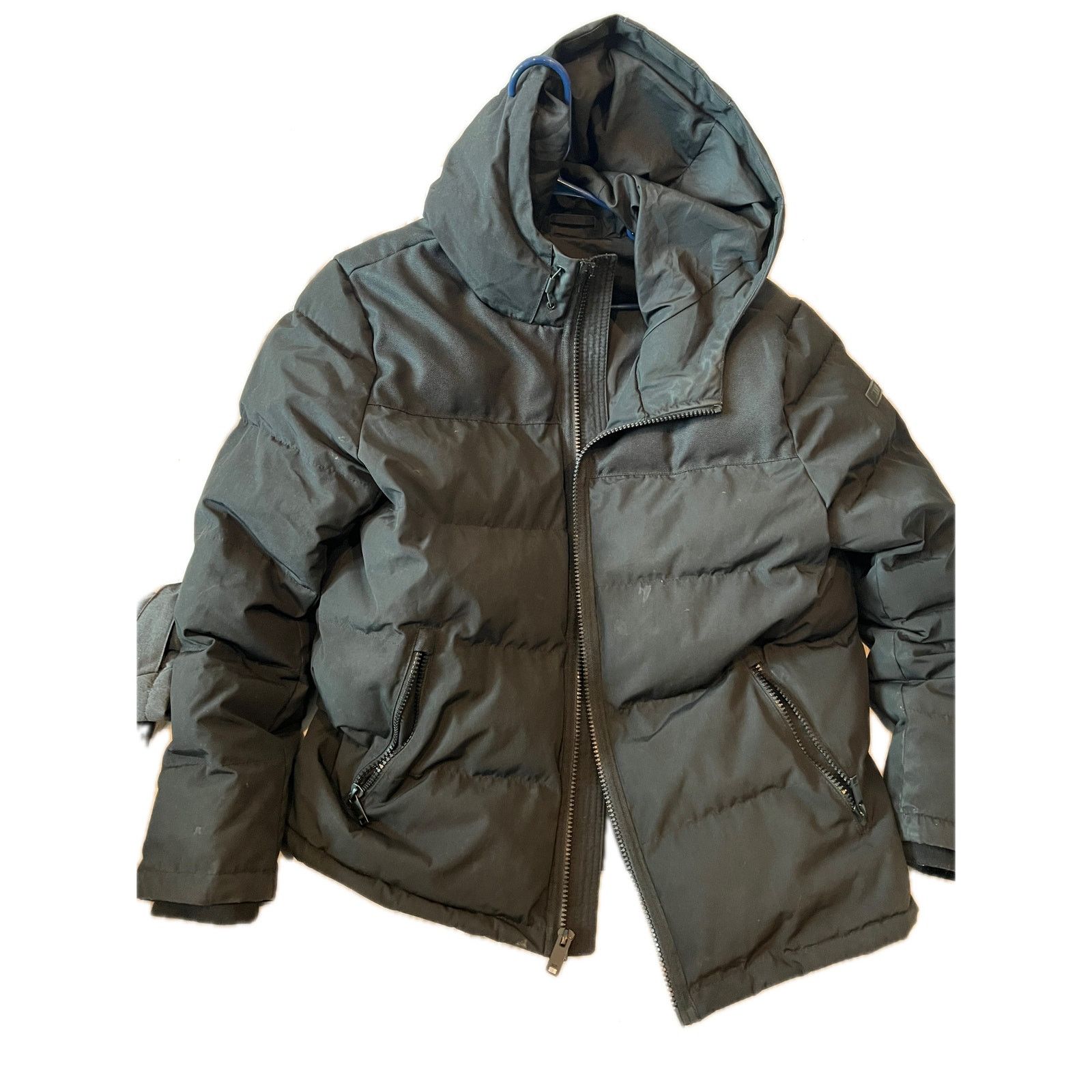 DKNY DKNY Black Puffy Parka Jacket Mens L Size US L / EU 52-54 / 3 - 1 Thumbnail