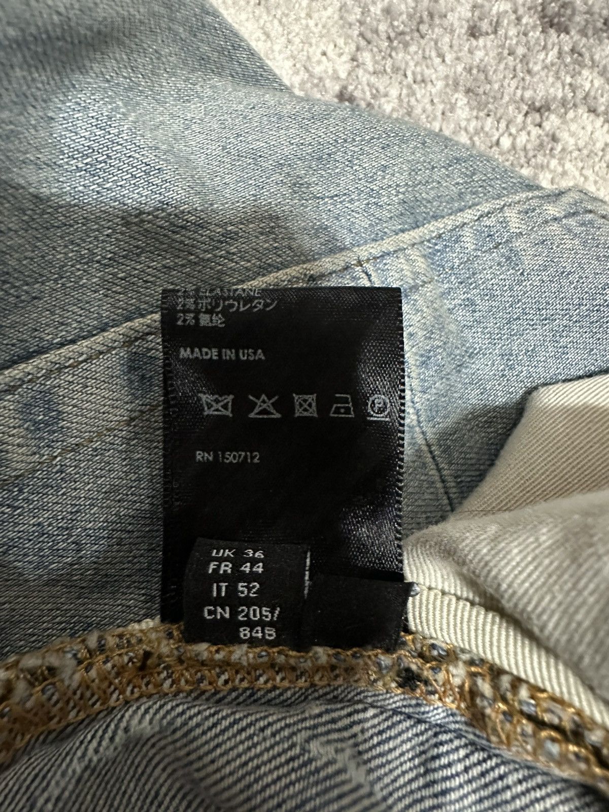 Amiri AMIRI Paint Splatter Jeans Size US 36 / EU 52 - 9 Thumbnail