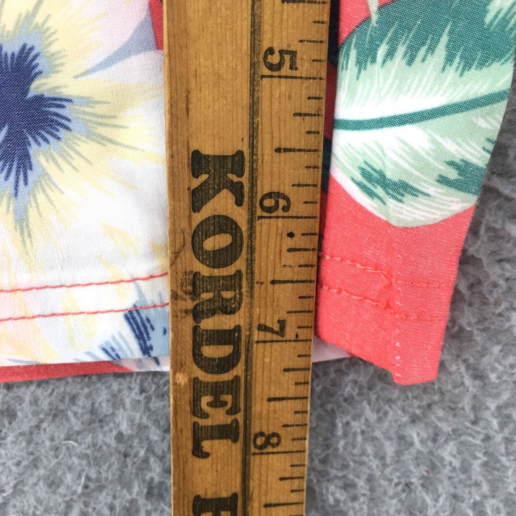 Vintage Goodfellow & Co Tropical Board Shorts Mens XXL Pink Hawaiian Elastic Waist Size US 39 - 7 Thumbnail