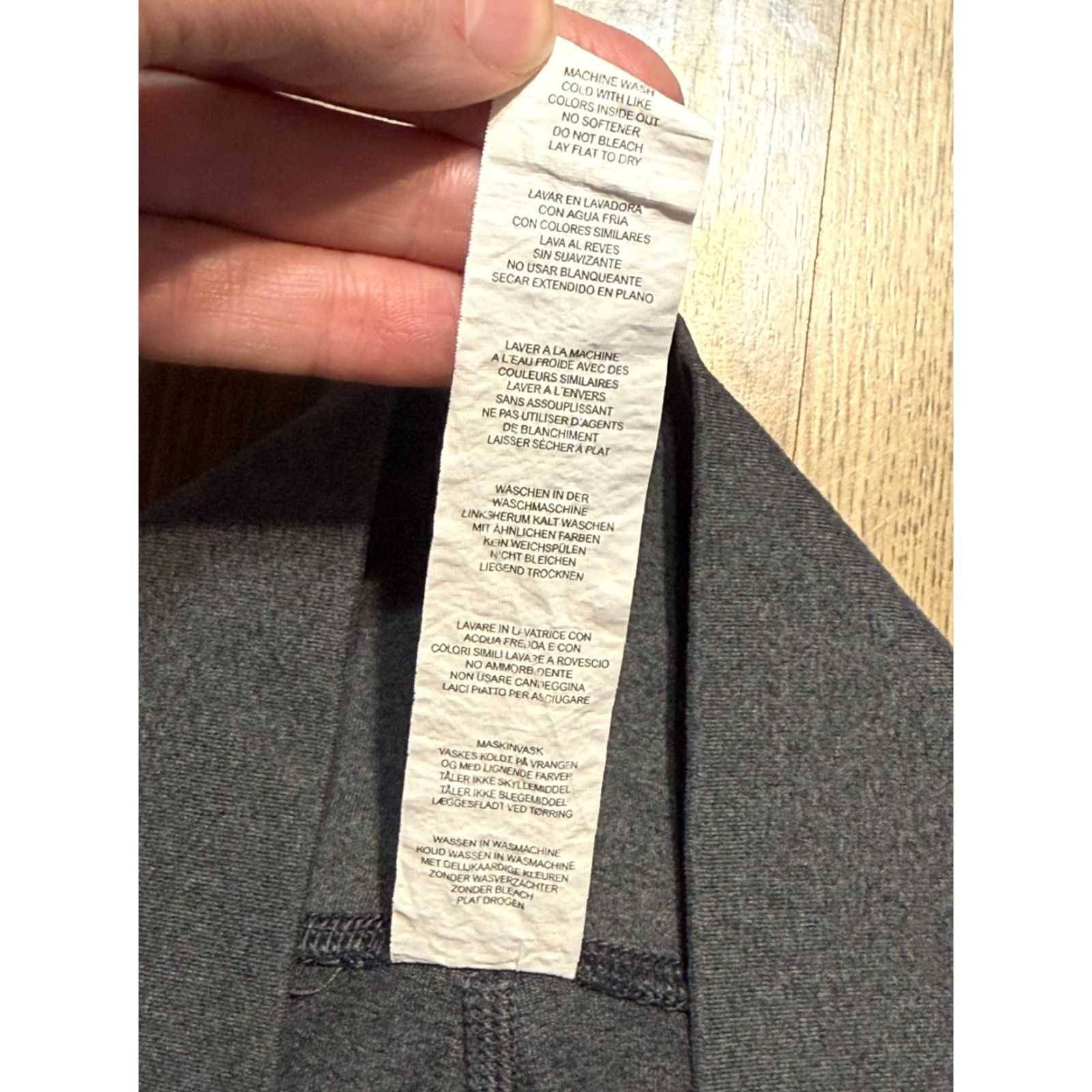 Fabletics Fabletics Leggings Women's Size Large Gray. Comfortable Pull On Casual Fit, Ankle, Regular, Solid, Pants, Modern, Fall Spring Summer, Men's? No. Size 36" / US 14 / IT 50 - 4 Thumbnail