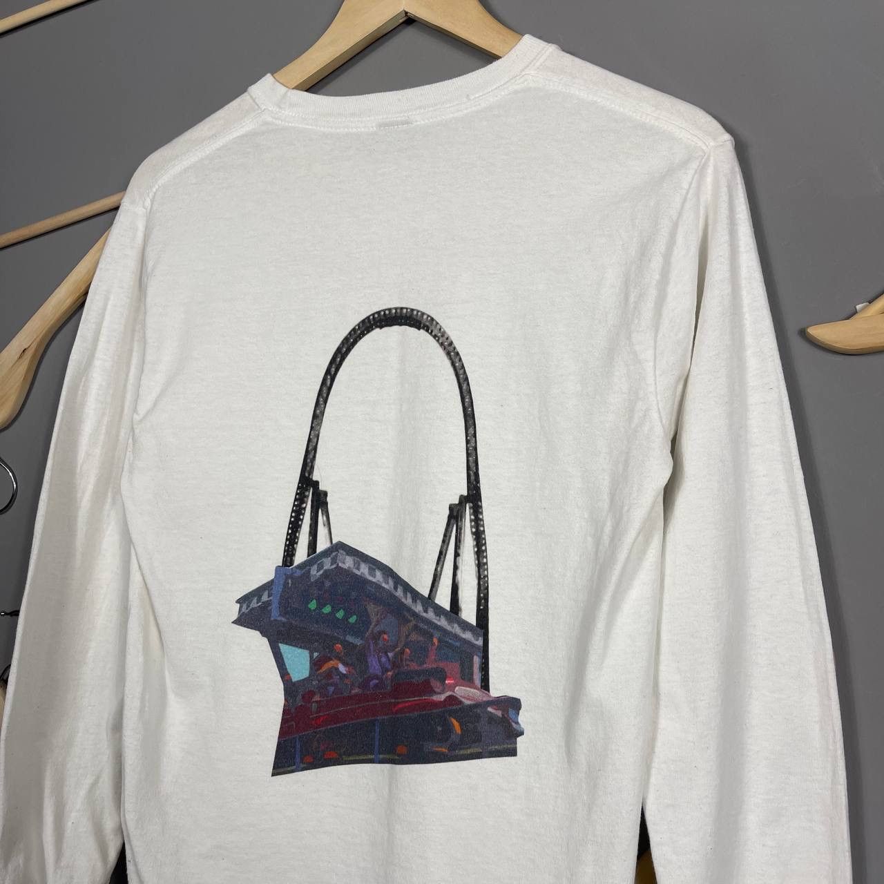 Band Tees × Vintage It Broke Minimalist Graphic Long Sleeve Tee Size US S / EU 44-46 / 1 - 5 Thumbnail