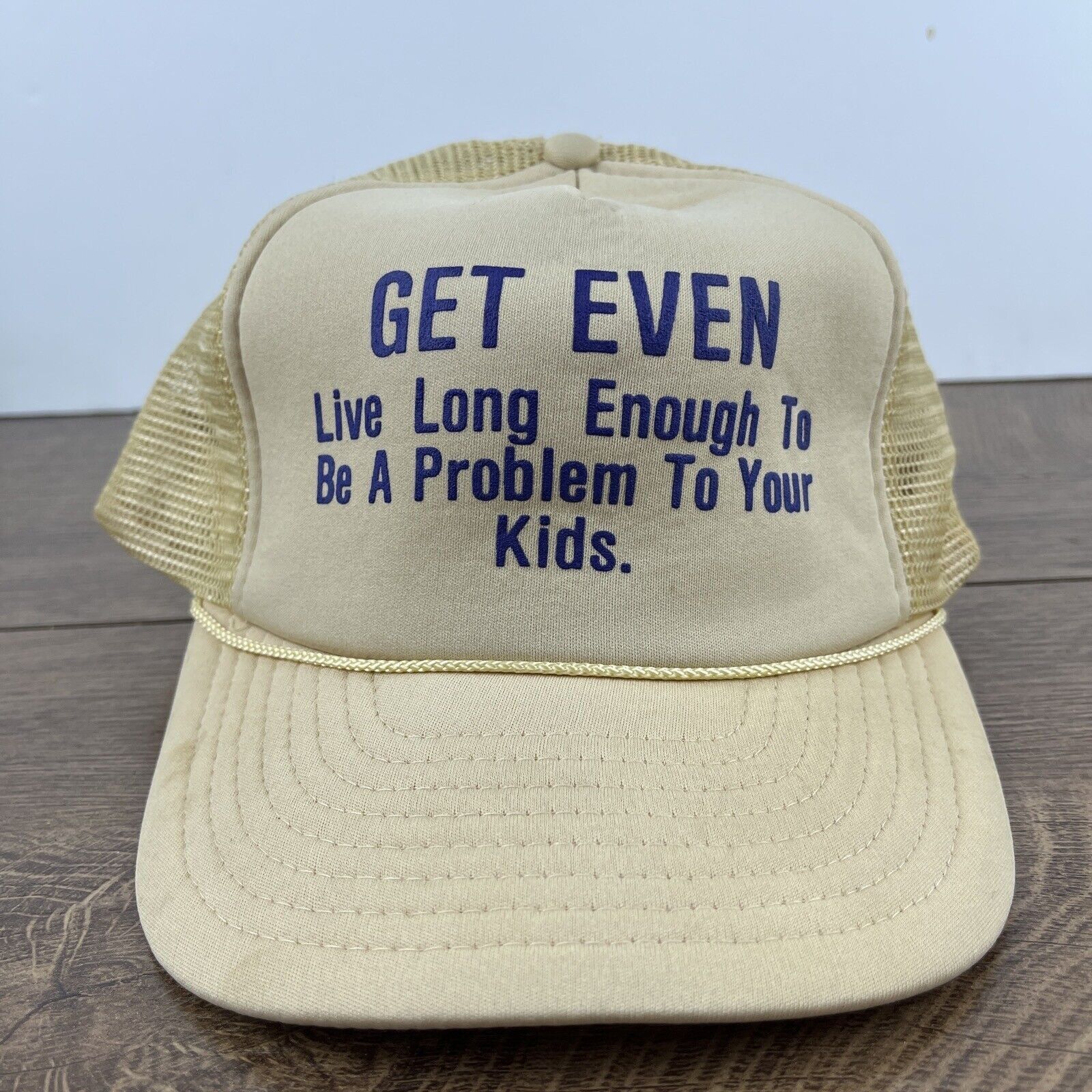 Other Get Even Hat Live Long Enough to be a Problem to your Kids H Size ONE SIZE - 4 Thumbnail