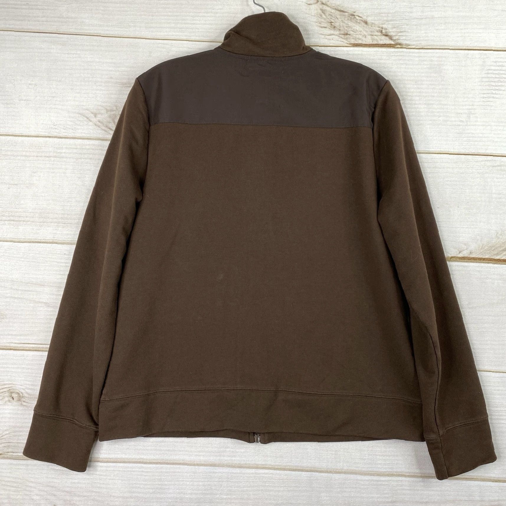 Ralph Lauren VINTAGE Ralph Lauren Sweatshirt Womens M Brown Full Zip Pockets Golf 90s Size M / US 6-8 / IT 42-44 - 8 Thumbnail