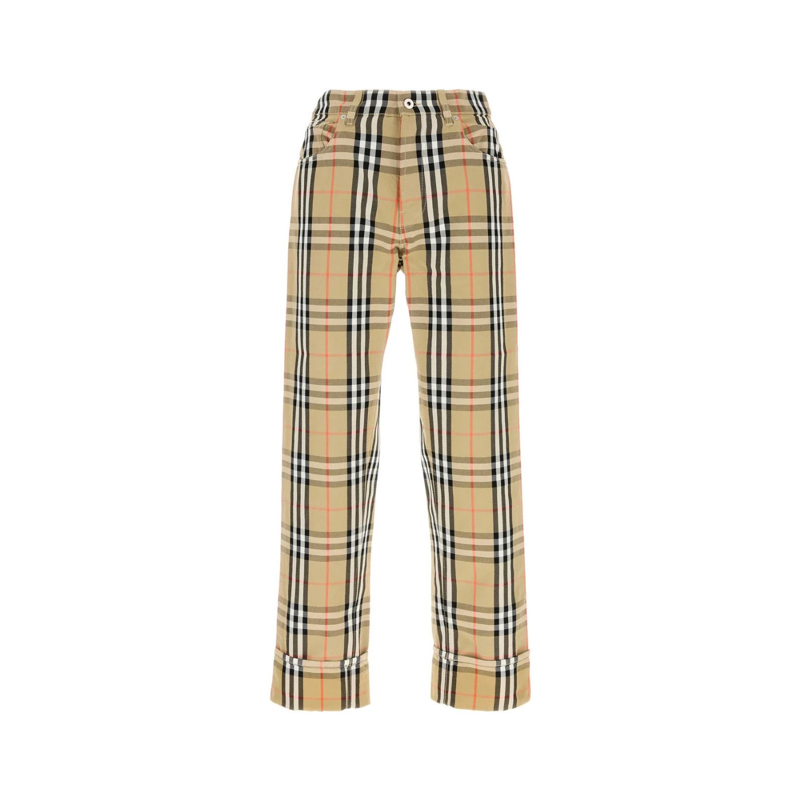BURBERRY Embroidered Canvas Pants New & Authentic (Men's siz