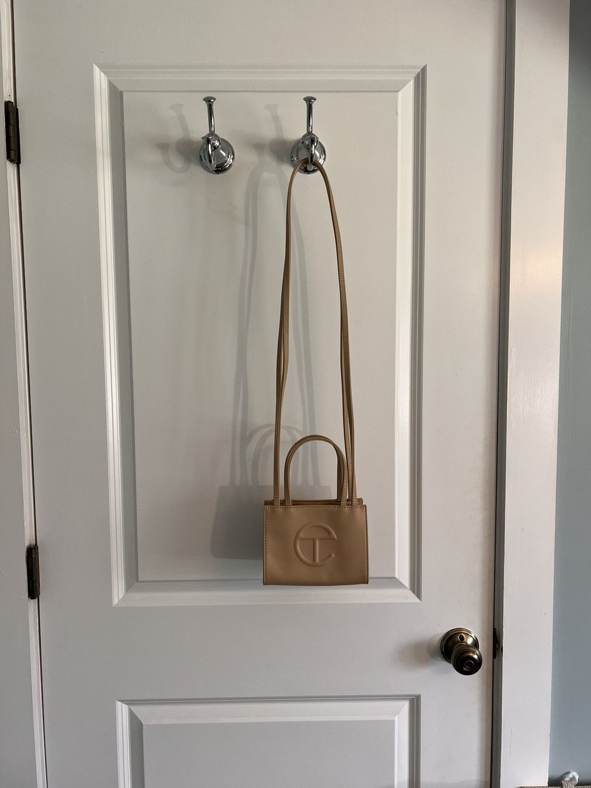Telfar Telfar Cream Small Shopping Bag Size ONE SIZE - 1 Thumbnail