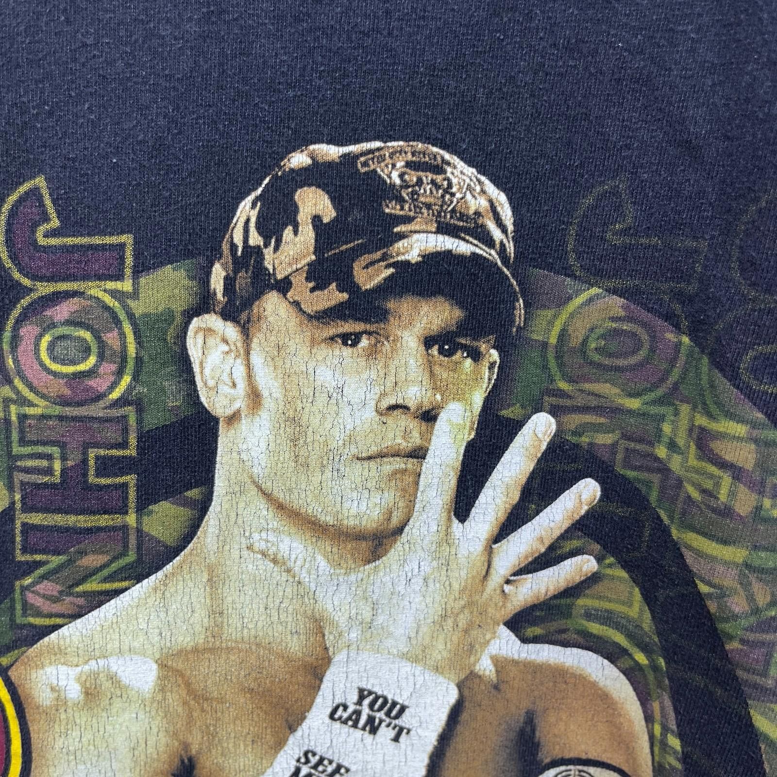 WWE Vintage WWE John Cena Wrestling T-Shirt Youth Medium Size US M / EU 48-50 / 2 - 5 Thumbnail