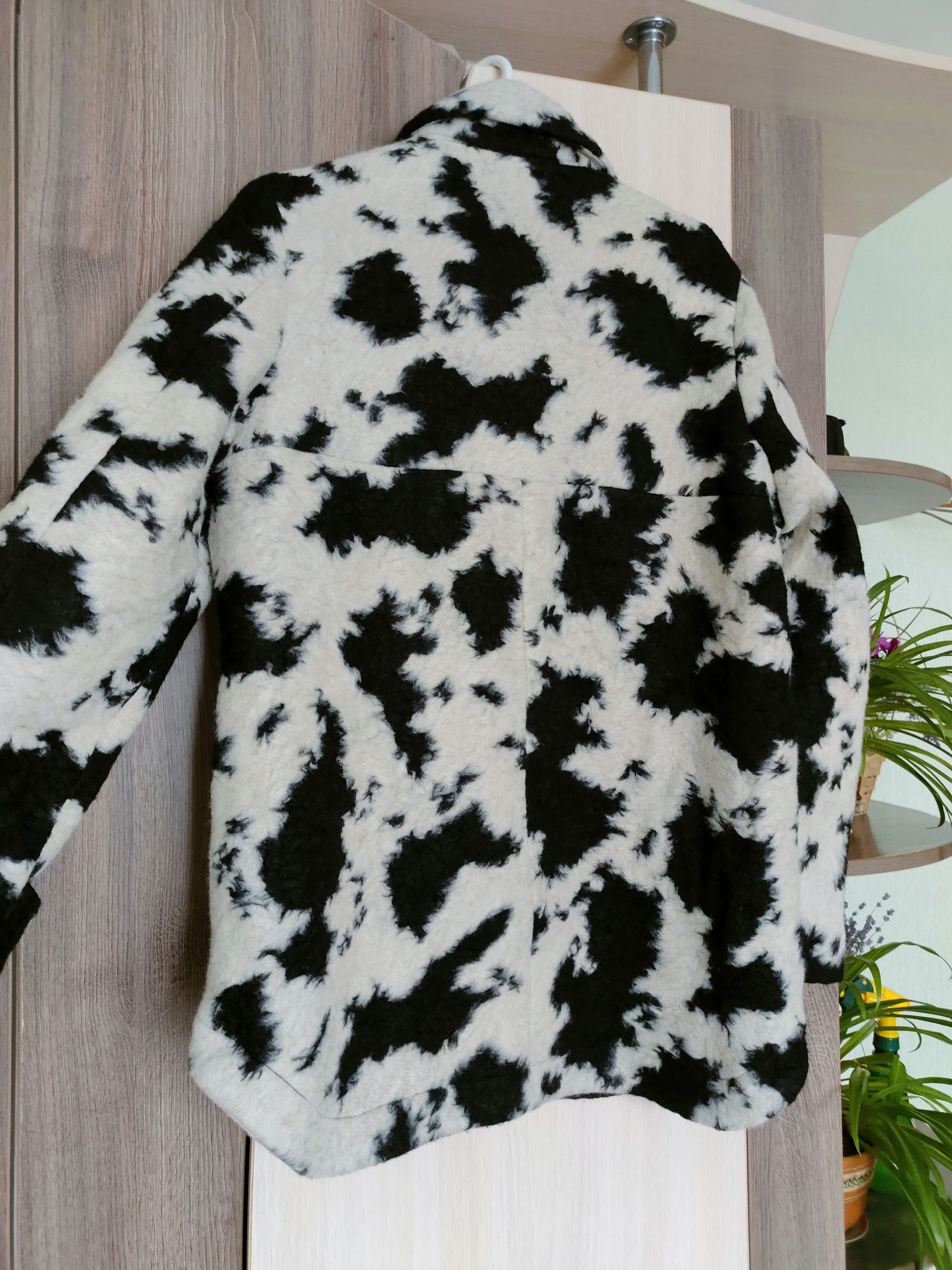 Allsaints Allsaints Jessa Jacket Coast Italian Monochrome Camo Print Size M / US 6-8 / IT 42-44 - 3 Thumbnail