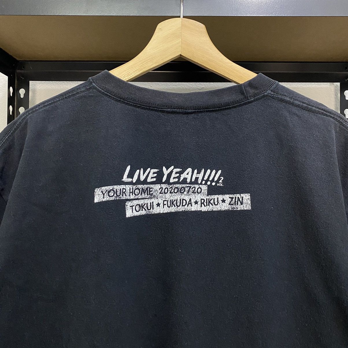 Band Tees × Vintage Vintage Live Yeah Your Home Japan Band Tshirt❗️ Size US XL / EU 56 / 4 - 6 Thumbnail