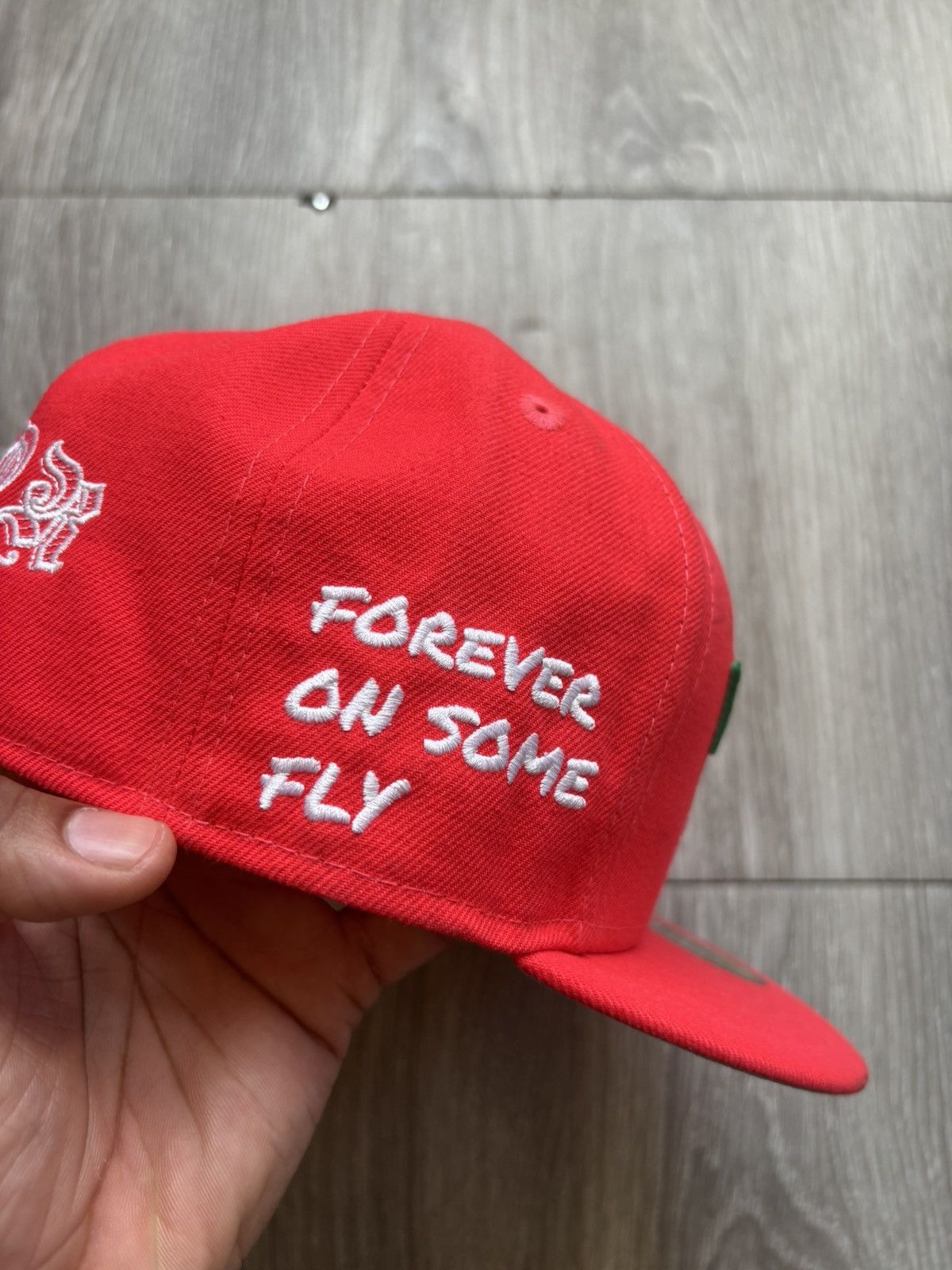 New Era Jae Tip Pink New Era Fitted Hat Uptown Grows Flowers Size ONE SIZE - 6 Thumbnail